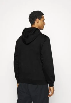 WeekdaySTANDARD ZIP HOODIE - Tröja Med Dragkedja - Black -Stilfulla Val Butik 00582f85ddc0489ca6b6d04448dd8ce7