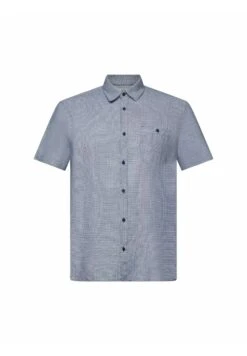 EspritKURZARM MIT HAHNENTRITTMUSTER - Skjorta - Blue -Stilfulla Val Butik 023ebc195f5340ecaee1524dacd53e22