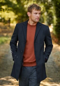 NextEPSOM - Kort Kappa / Rock - Navy Blue