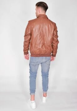 JCCMIT ABNEHMBAREN ÄRMELN - Skinnjacka - Cognac -Stilfulla Val Butik 045f8072e6854661a68ba17194160182