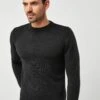 NextSOFT TOUCH CREW NECK - Stickad Tröja - Black -Stilfulla Val Butik 046528a1e5034c2497f34b55f4664e2b