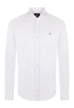 Denim CultureHEMD BARNABY - Skjorta - Weiss