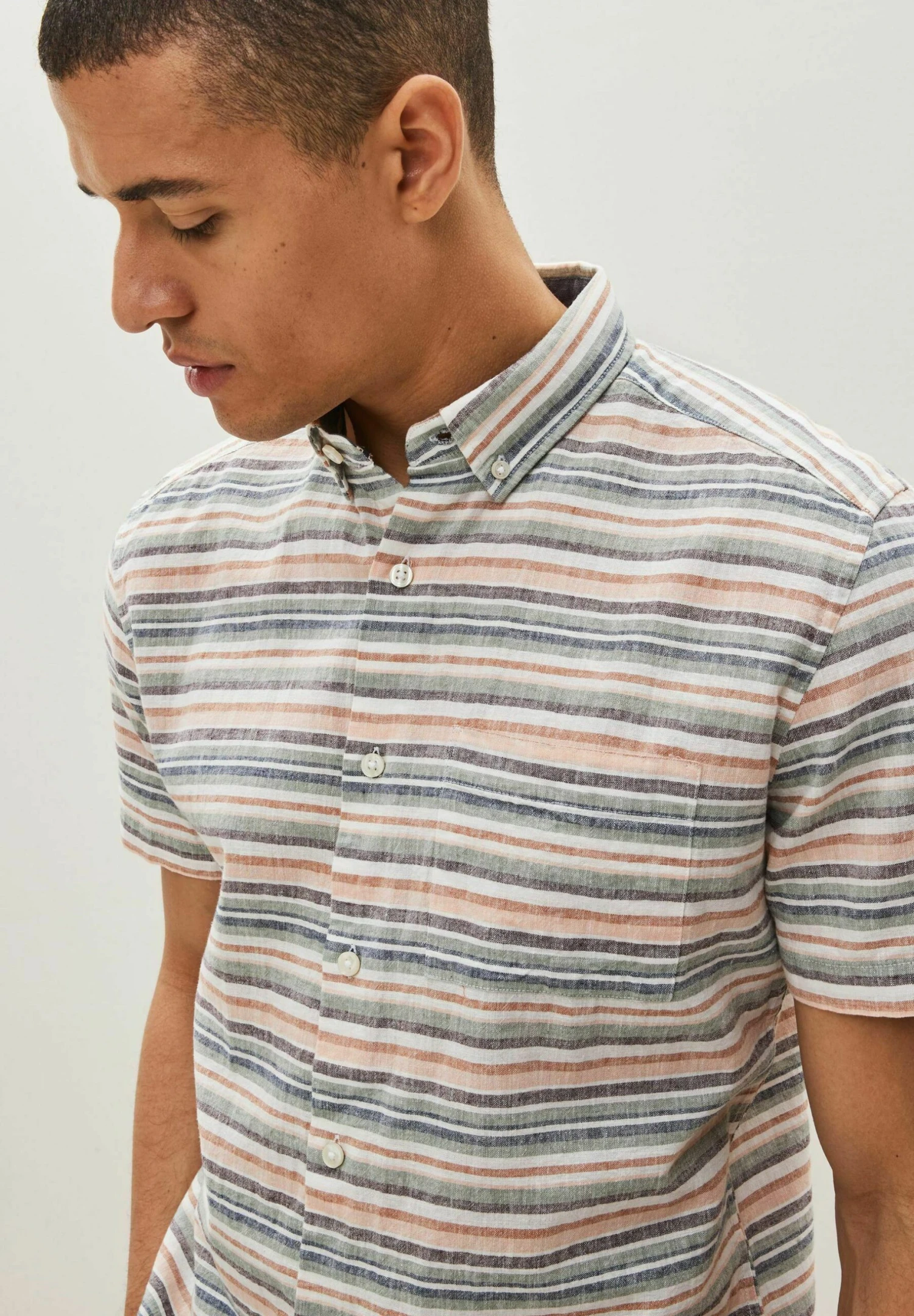 NextSHORT SLEEVE STRIPE - Skjorta - Multi 6 NextSHORT SLEEVE STRIPE - Skjorta - Multi - Bild 4