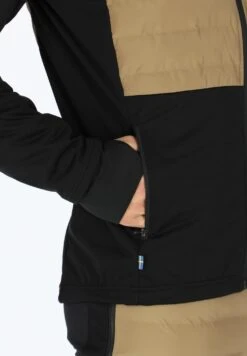 SwedemountNORDIC HYBRID HOODED JACKET - Allvädersjacka - Black Cappuccino -Stilfulla Val Butik 0709483bb0f44ffd82b59d2850a4f27d