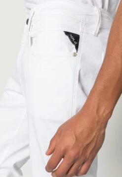 ReplayANBASS HYPERFLEX - Jeans Slim Fit - White 11 ReplayANBASS HYPERFLEX - Jeans Slim Fit - White -Stilfulla Val Butik 079df9b46e8b4419800fc2cea5fed626