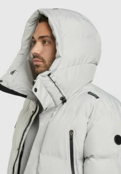 KhujoCLIDE - Vinterkappa /-rock - Hellgrau -Stilfulla Val Butik 08b7cdbe37294fc7a24c544ab37931f4