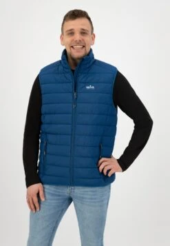 KjelvikHALDOR - Väst - Blue -Stilfulla Val Butik 098e56d85b804dd189ff4fb1f272e821