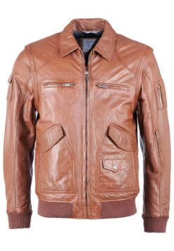 JCCMIT ABNEHMBAREN ÄRMELN - Skinnjacka - Cognac -Stilfulla Val Butik 0a0b2ecc098942b297cd89fa1b96dff9