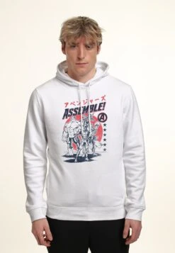 Henry TigerAVENGERS CLASSIC ASSEMBLE - Luvtröja - White -Stilfulla Val Butik 0a924b4e54ee422fb1fbce55de8db4a9