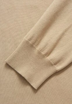 Oscar JacobsonHALF ZIP - Stickad Tröja - Beige Pine -Stilfulla Val Butik 0b18694c1ded420faebc9b0f30c98c77