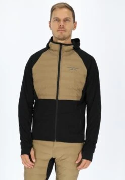 SwedemountNORDIC HYBRID HOODED JACKET - Allvädersjacka - Black Cappuccino