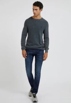 GuessStickad Tröja - Blau -Stilfulla Val Butik 0c224c6434e2435bbec6504ee16b7a54