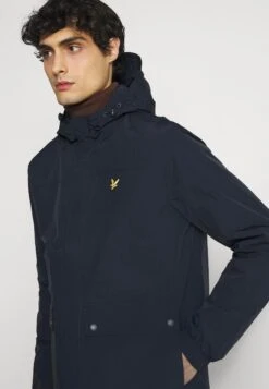Lyle & ScottHOODED POCKET JACKET - Tunn Jacka - Dark Navy -Stilfulla Val Butik 0d1811538c31464bad6a043f358c45c4