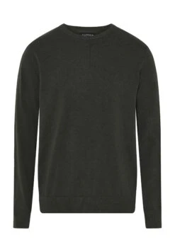 ClipperNAPOLI - Stickad Tröja - Olive Melange -Stilfulla Val Butik 0d790b2ea7c74cdd80f92112bb5ac5df