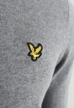 Lyle & ScottCREW NECK JUMPER - Stickad Tröja - Mid Grey Marl -Stilfulla Val Butik 0f0440d957c54c00880d81d941f90d52
