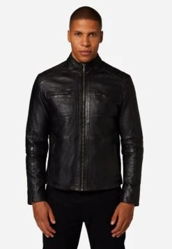 RicanoNEIL - Skinnjacka - Schwarz