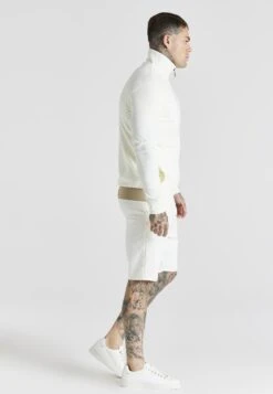 SIKSILKTröja Med Dragkedja - Ecru -Stilfulla Val Butik 1281383fbf57440f8ee21d64fb26e6ee