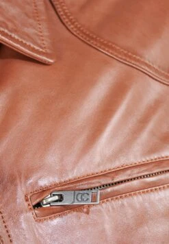 JCCMIT ABNEHMBAREN ÄRMELN - Skinnjacka - Cognac -Stilfulla Val Butik 130a2feb04a8454b98458e7a6f1bc064