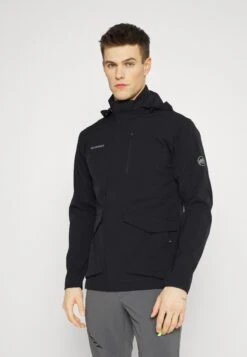 MammutSEON HOODED JACKET MEN - Outdoorjacka - Black