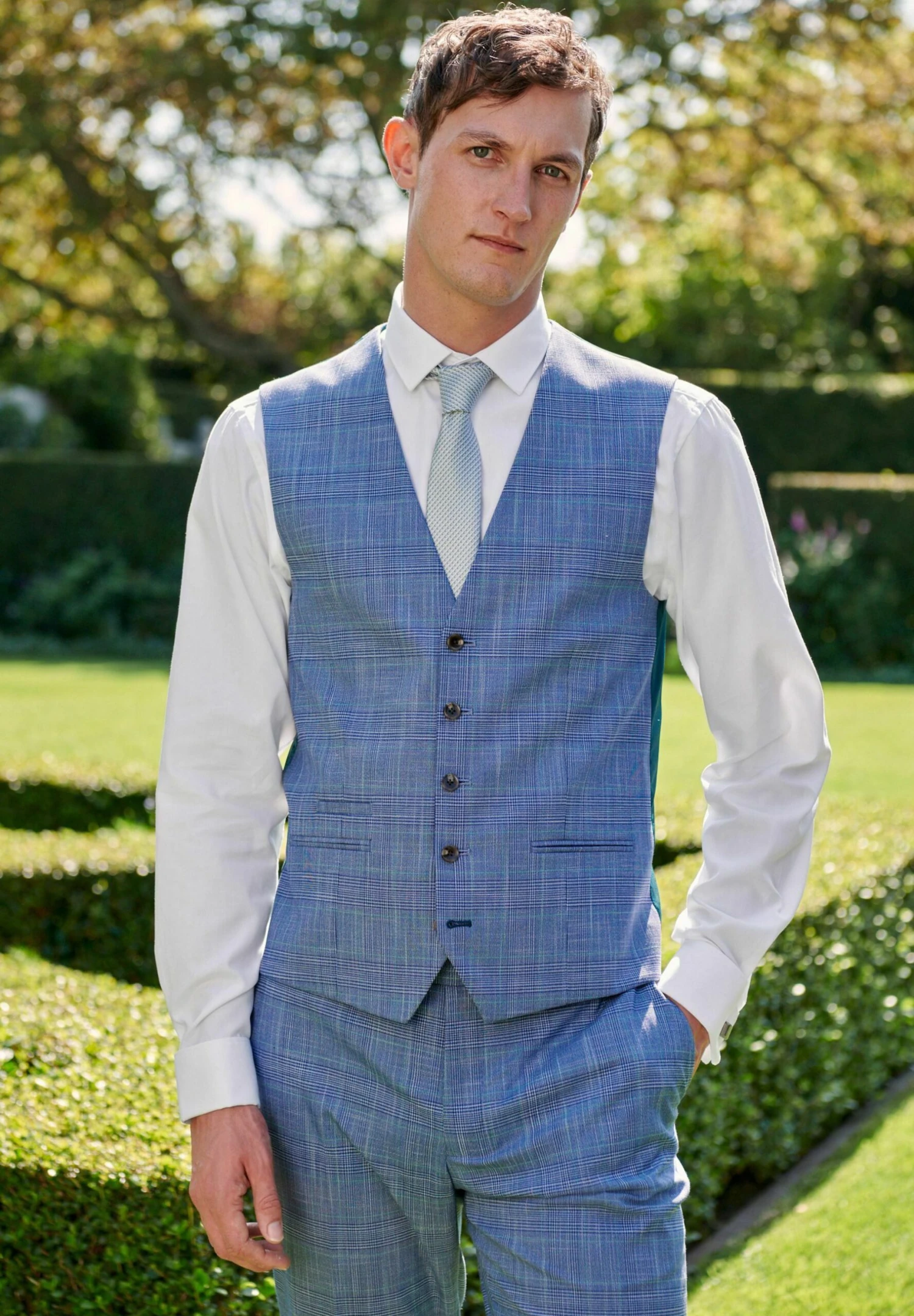 NextCHECK - Väst - Blue 4 NextCHECK - Väst - Blue - Bild 2