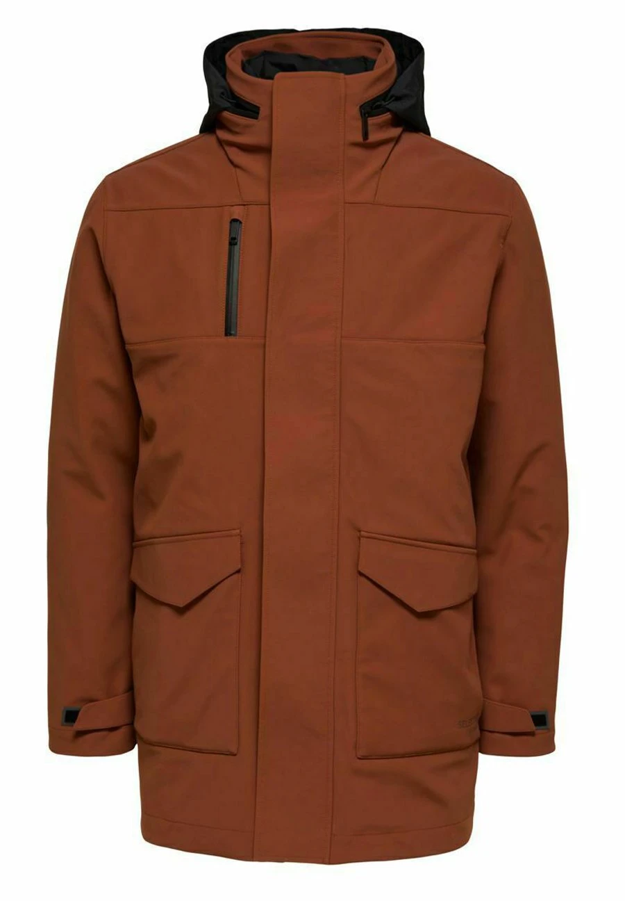 Selected HommeParkas - Tobacco Brown 8 Selected HommeParkas - Tobacco Brown - Bild 6