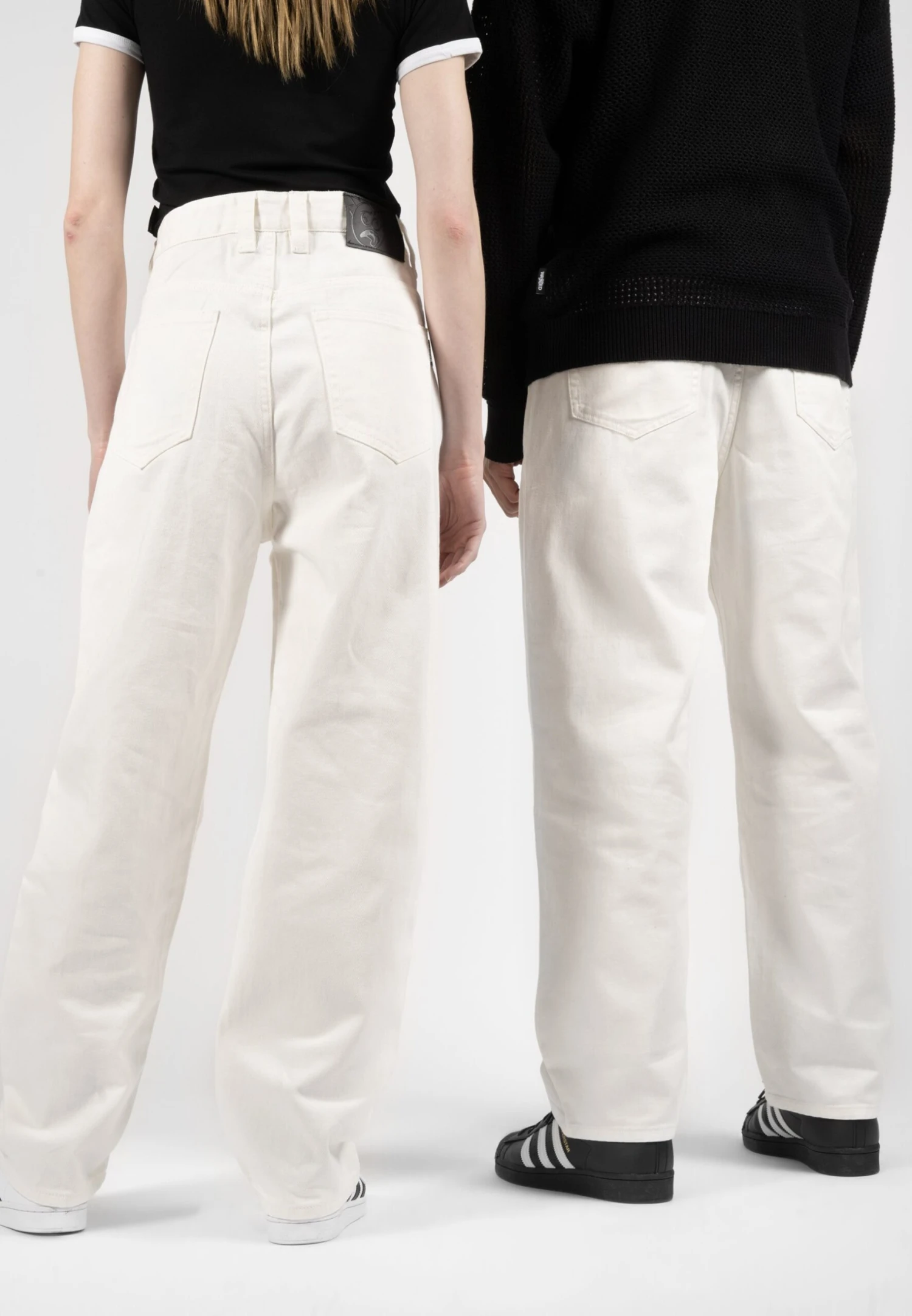 Wasted ParisCASPER PANT METHOD UNISEX - Jeans Relaxed Fit - Offwhite 5 Wasted ParisCASPER PANT METHOD UNISEX - Jeans Relaxed Fit - Offwhite - Bild 3