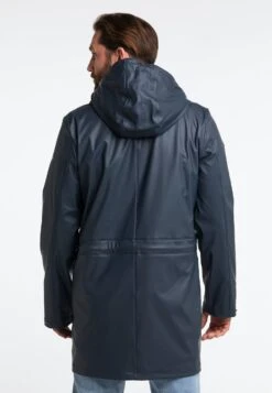 SchmuddelweddaSCHMUDDELWEDDA 3-IN-1 REGENMANTEL ACALMAR - Parkas - Marine Dunkelgrau Melange -Stilfulla Val Butik 189531397bc64a7a9935866f29e2a6b1