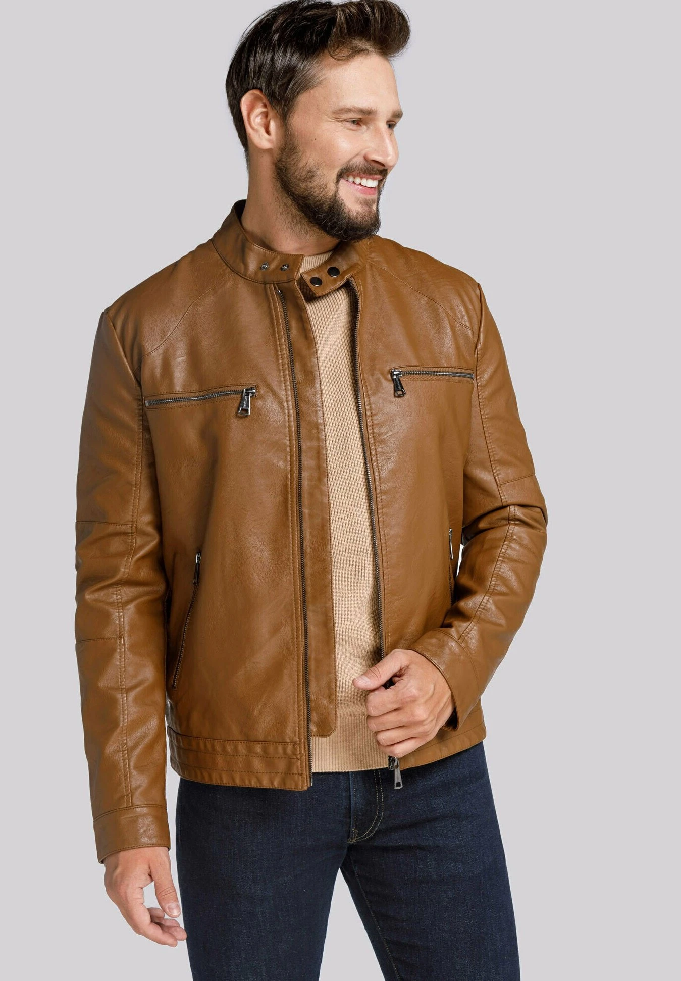 WITTCHENJacka I Konstläder - Braun 7 WITTCHENJacka I Konstläder - Braun - Bild 5