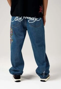 Ed HardyBATTLE-DRAGON TATTOO - Jeans Relaxed Fit - Indigo -Stilfulla Val Butik 195624a3ff9042c583e2de711e760d73