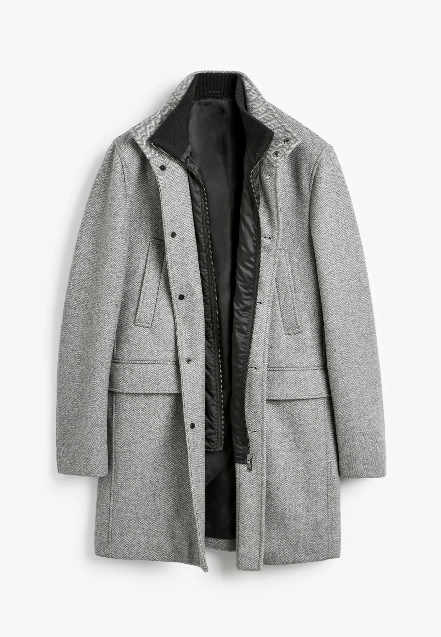 NextFUNNEL NECK - Kort Kappa / Rock - Light Grey 7 NextFUNNEL NECK - Kort Kappa / Rock - Light Grey - Bild 5