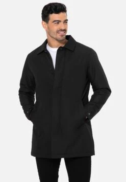 ThreadbareKort Kappa / Rock - Schwarz