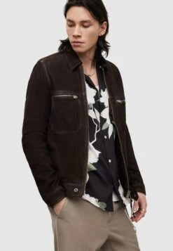 AllSaintsKERRISDALE - Skinnjacka - Brown -Stilfulla Val Butik 1b4658eafbf2435cac5bb6386c7109bb