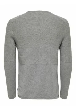 Only & SonsStickad Tröja - Medium Grey Melange -Stilfulla Val Butik 1cab79a4cc8e44698a019b8bc09cdf9b