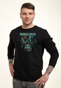 Henry TigerSTAR WARS: MANDALORIAN BOBAS BACK - Sweatshirt - Black -Stilfulla Val Butik 1d40fda6d94246ed850b91d0d958ad09