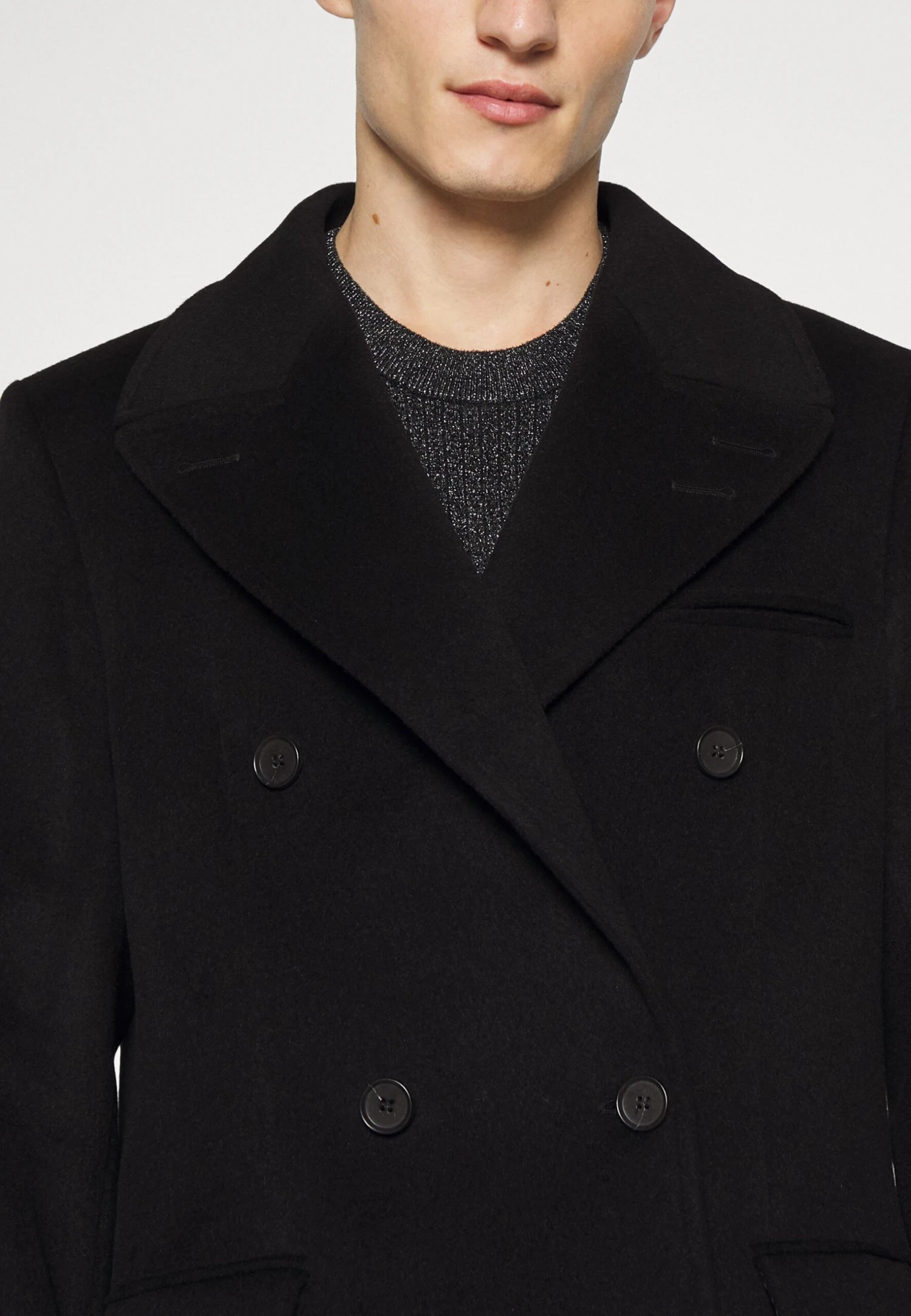 Tiger Of SwedenHENNRI - Klassisk Kappa / Rock - Black 8 Tiger Of SwedenHENNRI - Klassisk Kappa / Rock - Black - Bild 6