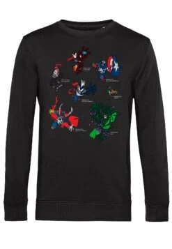Henry TigerMARVEL VENOMIZED HEROS - Sweatshirt - Black -Stilfulla Val Butik 1edd1a4bbf764fa4945f16a7e84901ae