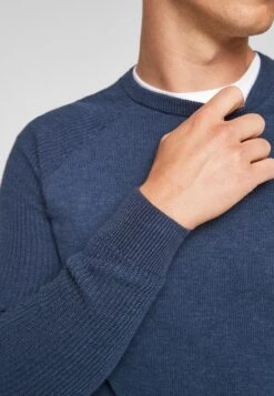 QS By S.OliverStickad Tröja - Blue Melange -Stilfulla Val Butik 1f5b0061d6994bf69ca20bd3be86067b