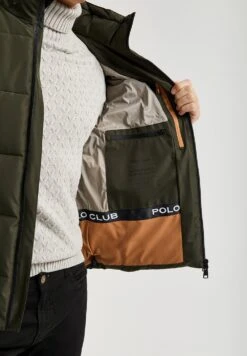 Polo ClubOSSUN - Vinterjacka - Green -Stilfulla Val Butik 20a1d1666ca64280870c2097af9ae7c5