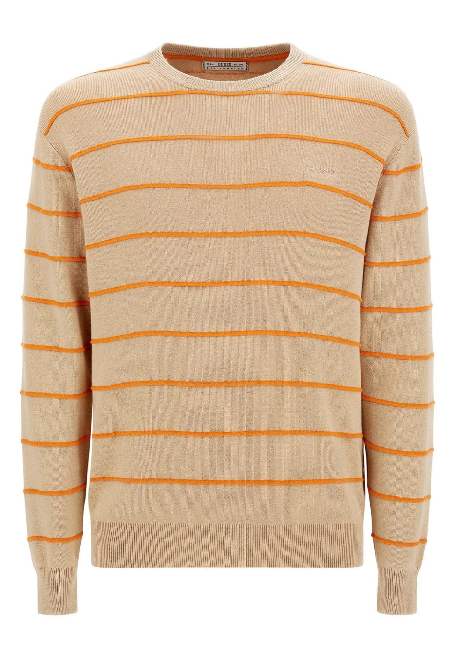 GuessStickad Tröja - Beige 5 GuessStickad Tröja - Beige - Bild 4