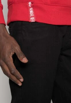 INDICODE JEANSTONY - Jeans Slim Fit - Ultra Black -Stilfulla Val Butik 276116524f2143d88b2392cc2f2ef70f