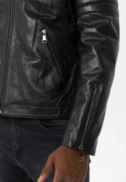 Jimmy SandersREGULAR FIT - Skinnjacka - Black 11 Jimmy SandersREGULAR FIT - Skinnjacka - Black -Stilfulla Val Butik 2856d386063b4fd2b845783f3e20b771