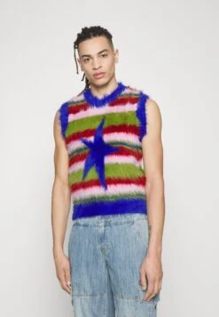 Jaded LondonVEST - Stickad Tröja - Multi