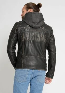 MustangSkinnjacka - Black -Stilfulla Val Butik 28ce85450aa1459792bdee5668bf7b9f