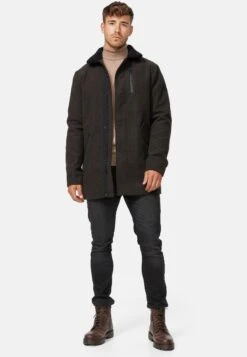 INDICODE JEANSFALMO - Kort Kappa / Rock - Mini Herringbone Brown 9 INDICODE JEANSFALMO - Kort Kappa / Rock - Mini Herringbone Brown -Stilfulla Val Butik 2a070503ee134eccaa2b7d3a845f6fcf