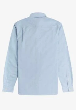 Fred PerryMANGA LARGA - Skjorta - Blue -Stilfulla Val Butik 2b370d92aec140cc8fb166d1d0dc2ba0