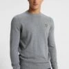 Lyle & ScottCREW NECK JUMPER - Stickad Tröja - Mid Grey Marl -Stilfulla Val Butik 2b4d003384d4427caca41e25b8886710