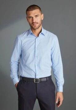 NextSIGNATURE REGULAR FIT - Skjorta - Blue Stripe