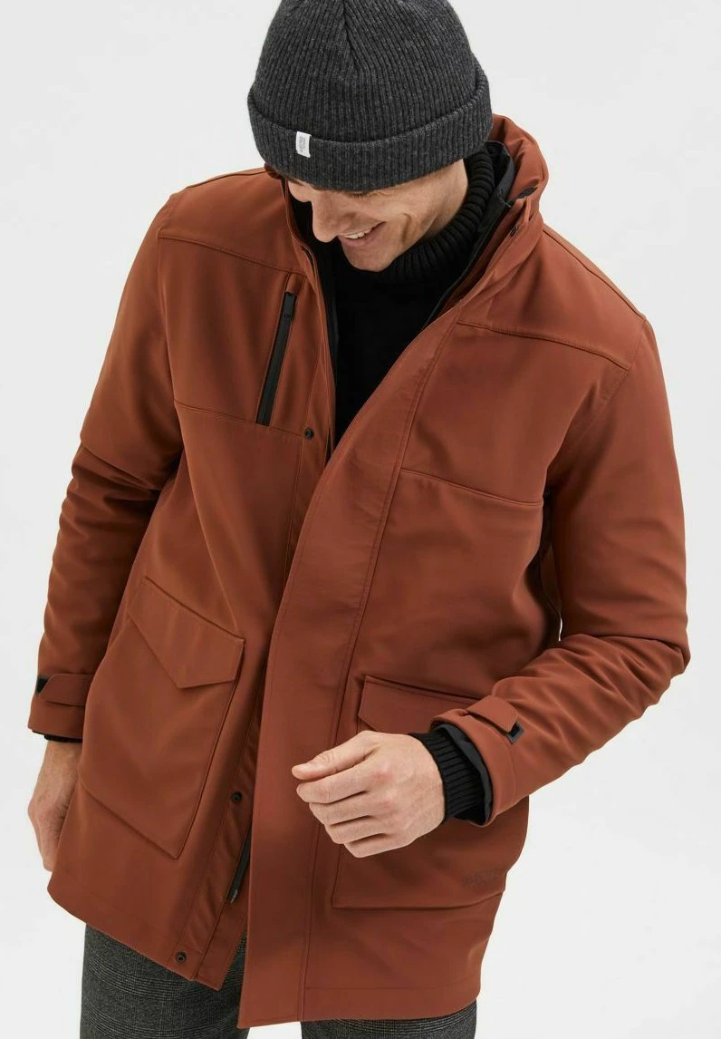 Selected HommeParkas - Tobacco Brown 7 Selected HommeParkas - Tobacco Brown - Bild 5