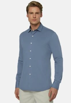 Boggi MilanoREGULAR FIT PERFORMANCE - Skjorta - Air-blue