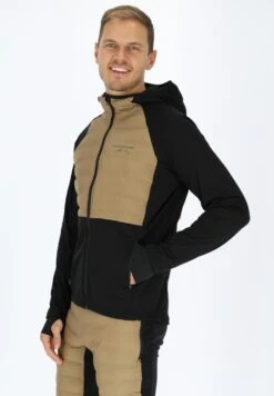 SwedemountNORDIC HYBRID HOODED JACKET - Allvädersjacka - Black Cappuccino -Stilfulla Val Butik 2e2a48dc76584e1ba36777d22f803e60